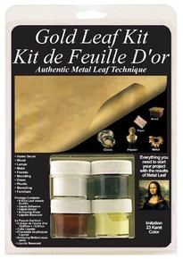 Gold Leaf Kit for Authentic Metal Leaf Technique