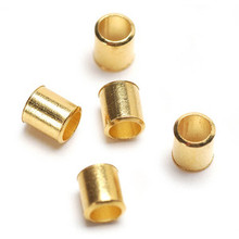 2.5mm Gold Tone Crimp Bead 1Gram 1963-30 Darice Jewelry Designer