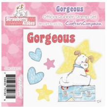 STRAWBERRY KISSES - GORGEOUS - EZMount Stamp Set PUPPY