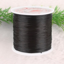 80m .5mm Strong Stretchy beading string BLACK elastic