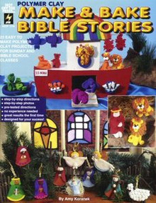 Make & Bake Bible Stories Polymer Clay Book FIMO OOP NEW