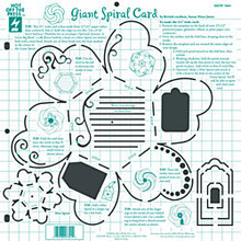 HOTP Template 7341 GIANT SPIRAL CARD Paper Flair 12X12