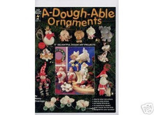 A-Dough-Able Ornaments Clay Dough Art OOP NEW BOOK
