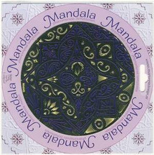 MANDALA Metal Template 4-Petal Flower 4066503
