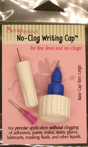 Scraperfect LARGE No-Clog Writing Cap for Fine Lines and No Clogs!