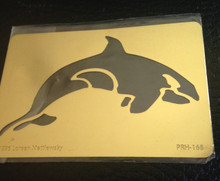 Orca Brass Stencil PRH-168 2"x3"
