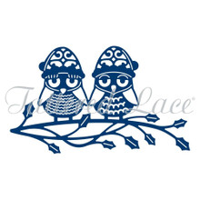 Tattered Lace Christmas Owls D871