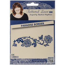 Tattered Lace Paradise Border Metal Die