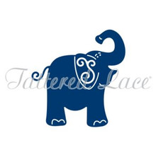 Tattered Lace Ark Elephant Metal Dies - D1093