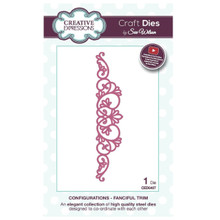 Craft Die CED6407 Sue Wilson Configurations Collection - Fanciful Trim