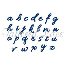 Tattered Lace Lowercase Alphabet Cutting Die - ETL40