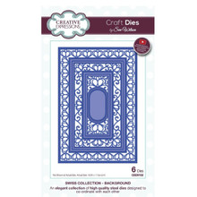 Sue Wilson Swiss Collection - Background Craft Die CED9102 