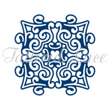 Tattered Lace Ornamental Square Cutting Die D649