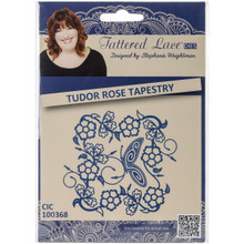 Tattered Lace Tudor Rose Metal Die