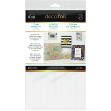 Deco Foil Foam Adhesive Double-Sided Transfer Adhesive 2 Sheets