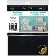 Deco Foil PeelnStick Toner Sheets  - by Thermoweb 2-Pieces