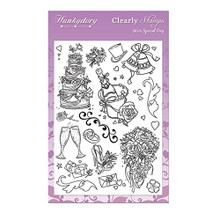 Hunkydory Crafts Clearly Clear Stamps Your Special Day