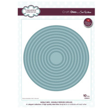 Sue Wilson Noble Collection - Double Pierced Circles Craft Die CED5513 