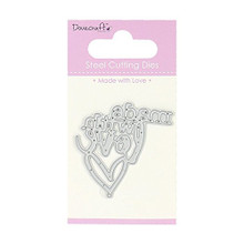 Dovecraft Steel Cutting Dies - Made With Love - DCDIE043