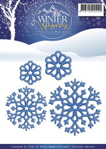 Precious Marieke Snowflakes Winter Wonderland Die Find It Trading PM10051 
