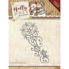 Yvonne Creations Holly Jolly Christmas Ornament Cutting Die YCD10071