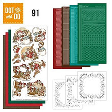 Dot and Do Nr. 91 Card Kit with HobbyDot Stickers, 3D Image & Layered Cards