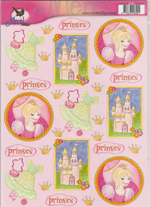 Merel Design Princess Scissor-Cut Images 2392