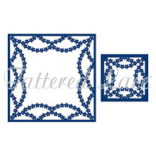 Tattered Lace A Little Bit Ditsy Flowers Frame Cutting Die ETL249