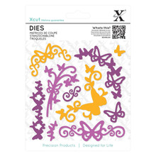 DoCraft  Xcut - Butterfly Flourish Decorative Die (10 Pack) XCU503303