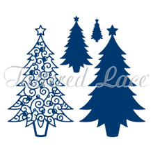 Tattered Lace Decorative Detail Trees Die ETL337