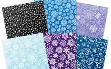 Hunkydory Snowfall Mirri Limited Edition 6 A4 Sheets (1ea of 6 designs) 270gsmi