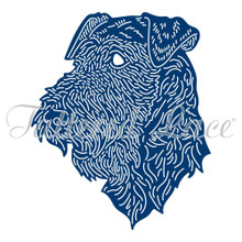 Tattered Lace Airedale Terrier Cutting Dies ETL576