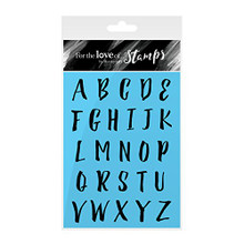 Hunkydory Crafts For the Love of Stamps - Upper Case Letters - FTLS110