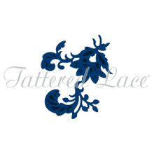 Tattered Lace Sumptuous Lace Decorative Detail Die, Silver