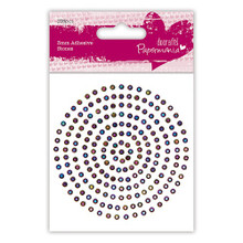 DoCrafts Papermania 3mm 206pc Black Iridescent Adhesive Gems PMA351606