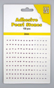 Nellie's 2mm Adhesive Pearls 150 Browns Shades APS205