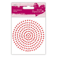 DoCrafts Papermania 3mm 206pc Red Adhesive Gems PMA351607