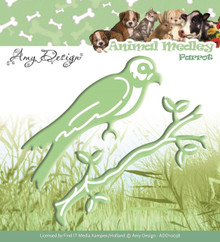 Find It Trading Amy Design Animal Medley Die-Parrot
