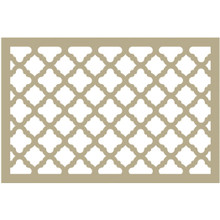 Couture Creations Be Merry - Studded Quatrefoil Stencil 4'X6'