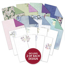Hunkydory Filigree Frames Frosted Florals Inserts & Papers for Cards