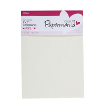 docrafts Papermania Cards and Envelopes, Cream, 5 by 7-Inch