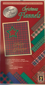 Christmas Flannels Paper Pack Scrapbooking Card Stamp