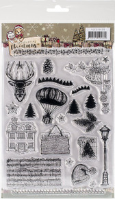 Find It Yvonne Creations Celebrating Christmas Clear Stamp-Celebrating Christmas