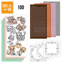 Hobbydots Dot and Do NR100 Cats Card Set