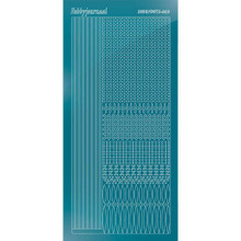 Find It Trading Hobbydots sticker style 3- Mirror - Turquoise