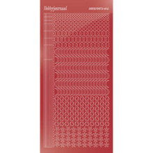 Find It Trading Hobbydots sticker style 16- Mirror - Christmas Red