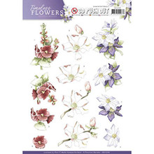 Precious Marieke Timeless Flowers - 3D Push Out Toppers SB10260