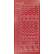 Find It Trading Hobbydots sticker style 10 - Mirror - Christmas Red