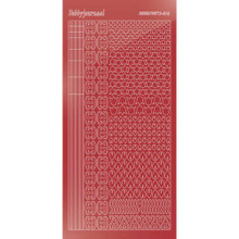 Find It Trading Hobbydots sticker style 12 - Mirror - Christmas Red