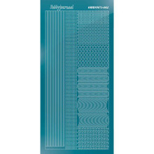 Find It Trading Hobbydots sticker style 2- Mirror - Turquoise